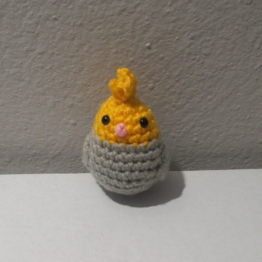 Cockatiel Bird Crochet Animal Toy